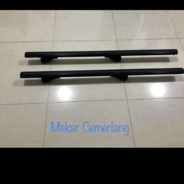 Platinum Cross Bar Mobil Jepit Roof Rail Black
