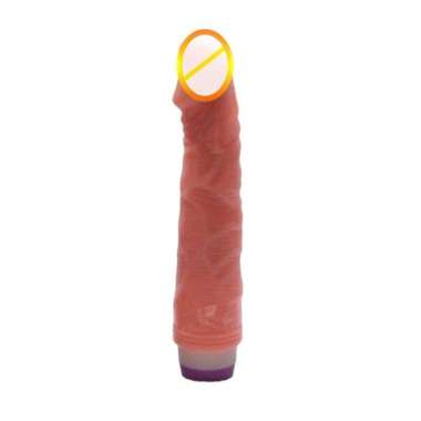 Elastis Vibrator Dildo Multi Speed Alat Bantu Sex Wanita
