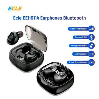 ECLE EEH0114 Wireless Earphone Bluetooth 5.1 Waterproof IPX6