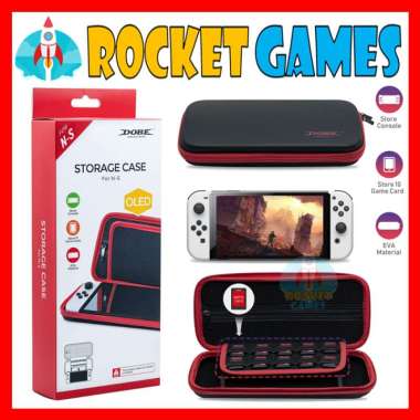 Rocket Games - Dobe Storage Case Nintendo Switch OLED TNS-1130 / Storage Bag OLED