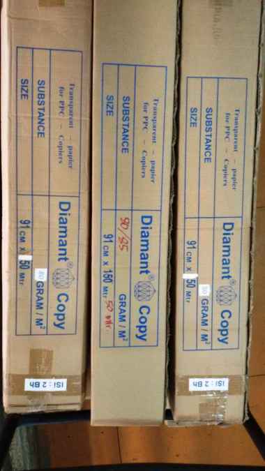 Kertas Kalkir A0 90/95gr 150M Diamant