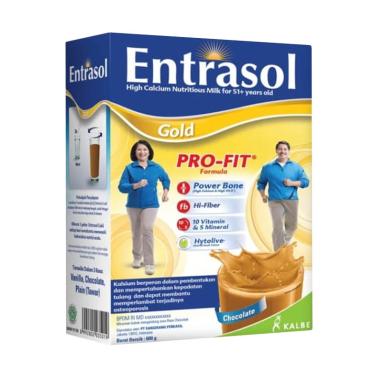Entrasol Gold Cokelat Susu Dewasa [600 g]