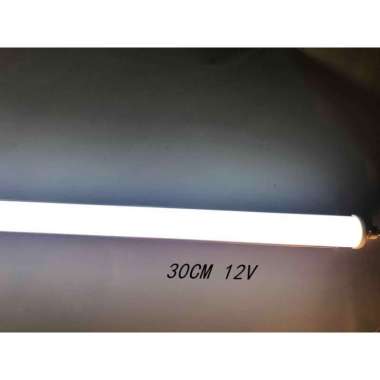 Lampu LED DC 12v T5 30cm LED SMD Cahaya Putih