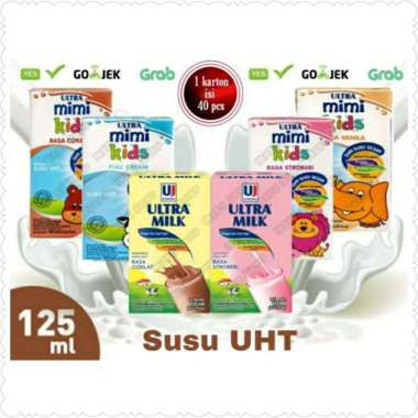 Susu Ultra Mimi Kids 125ml Cokelat Vanila 1 dus Mimi Kids Full Cream