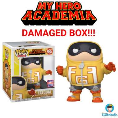 Funko POP! My Hero Academia - Fatgum / Fat Gum 6" FunKon DAMAGED BOX!