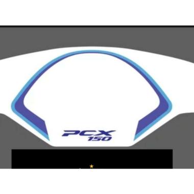 Stiker pelindung speedometer honda pcx 150 / stiker antigores speedometer honda pcx 150 biru