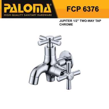 Kran Cabang Shower Paloma FCP 6376 Kran Air Cabang Tembok Kran Double Shower Murah Berkualitas
