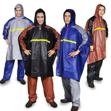 JAS HUJAN GETZ Jas Hujan Poncho Jaket Celana Indoplast GETZ AS HUJAN PONCHO GETS Indoplast GETZ Sete