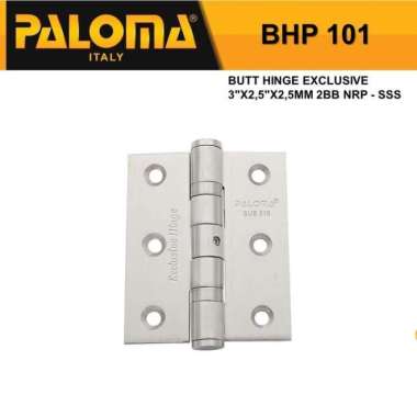 Engsel Jendela 3 Inch Paloma BHP 101 - 3 inch Engsel Jendela Stainless SUS 316 Murah Berkualitas