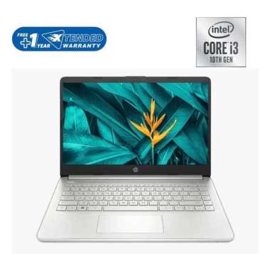 LAPTOP HP 14S - CF2517TU silver CF2518TU gold i3-10110U/8GB/256SSDUMA/WIN+Office/14" FHD SILVER