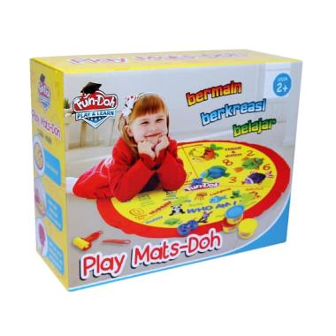 Fun Doh Play Mats Doh Mainan Edukasi Anak