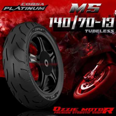 Ban CORSA PLATINUM M5 140/70-13 Tubless Ban NMAX ADV UPSIZE