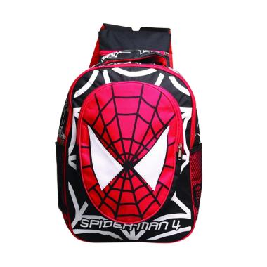 Basama Soga BHM 230 Tas Ransel Anak Laki-laki - Hitam Merah