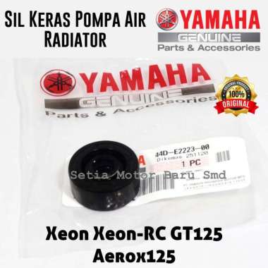 Seal Sil Pompa Air Radiator Motor Xeon RC GT Aerox 125 Asli Original Yamaha Surabaya 44DE22230000 Bl