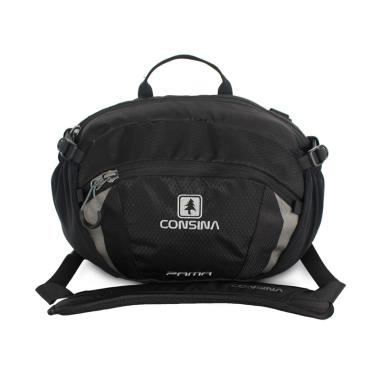 Consina Pama Bodypack Tas Selempang Olahraga Unisex All Size Hitam