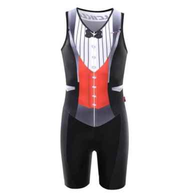 MALCIKLO TRISUIT TUXEDO PAKAIAN SEPEDA LARI RENANG TRIATHLON XL