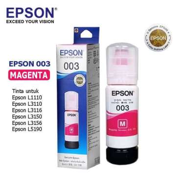 Tinta Epson 003 Original Magenta