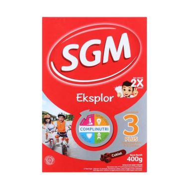Promo Harga SGM Eksplor 3+ Susu Pertumbuhan Coklat 400 gr - Blibli