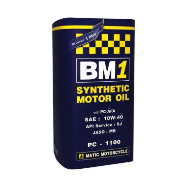 BM1 PC1100 10W-40 SJ Oli Motor Matic [1L]
