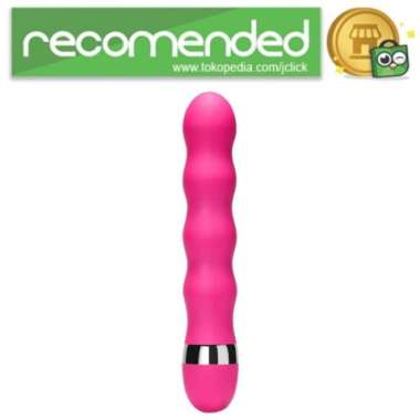 Yema Vibrator Silicon Plug Alat Pijat Elektrik Multifungsi - A1 - Rose