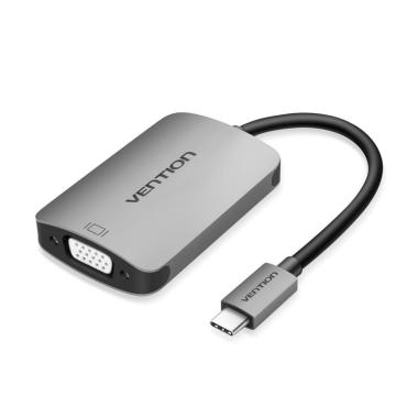 Jual Vention Cgkha Usb Type C To Vga And Hdmi Converter Adapter Online Oktober 2020 Blibli Com