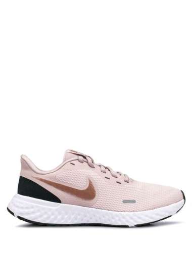 nike revolution 5 women's running shoes barely rose bronze
