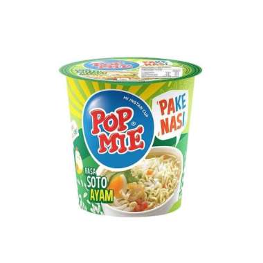 Promo Harga Indomie Pop Mie Instan Soto Ayam Pake Nasi 75 gr - Blibli