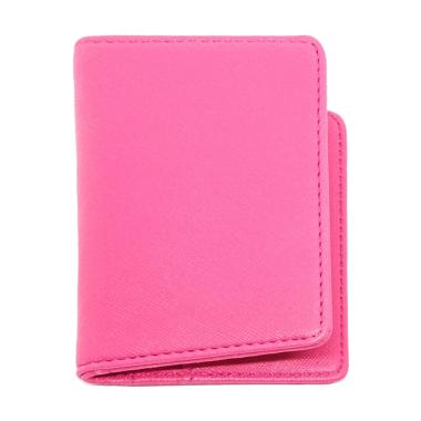 Houseofcuff Fold Card Holder Dompet Kartu - Fushia Fuschia Pink
