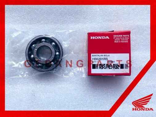 LAKER BEARING BANTALAN BOLA RODA DEPAN ORI HB6201RS Silver