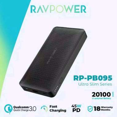 Ravpower RP PB095 Powerbank 20100mAh PD 45W Original