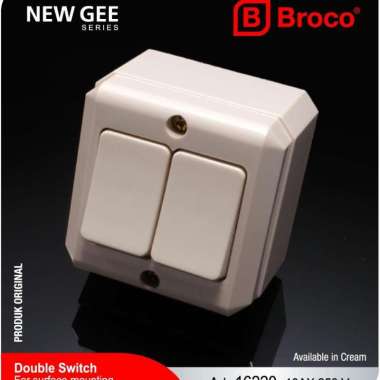 Saklar Seri Ob Segi Broco Saklar Double Outbow Broco Seri Tempel Tembo