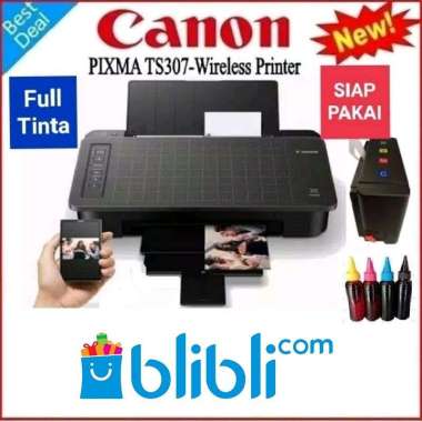 Canon Ts307 nfus full tinta wireless wifi