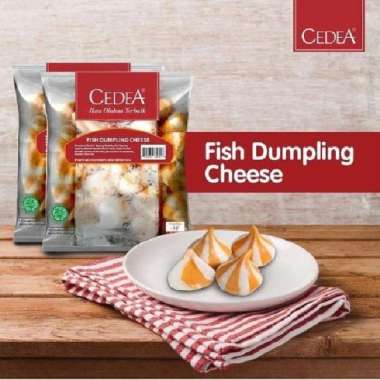 Cedea Fish Dumpling Keju Cheese - 500gr Frozen Food [Tangerang]