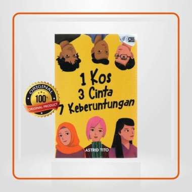Jual Novel 1 Kos 3 Cinta 7 Keberuntungan Original Murah - Harga Diskon  Januari 2024 | Blibli.com