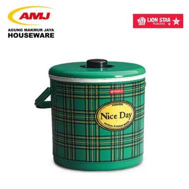 RICE & ICE BUCKET 10 LITER THERMOS NASI DAN ES LION STAR