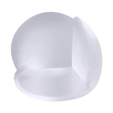 Pelindung Sudut Meja Bahan Silicone / Pengaman Siku Bangku Kursi Untuk Anak Bayi Balita TRANSPARAN