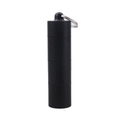 Bluelans Portable 3-Grid Waterproof Mini Pill Case Box Bottle Outdoor Emergency Gear - Black