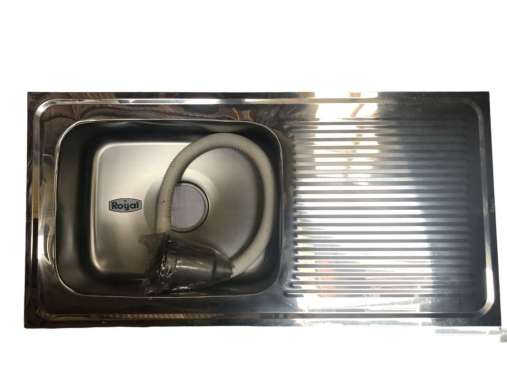 Bak Cuci Wastafel Piring Stainless Royal SB38