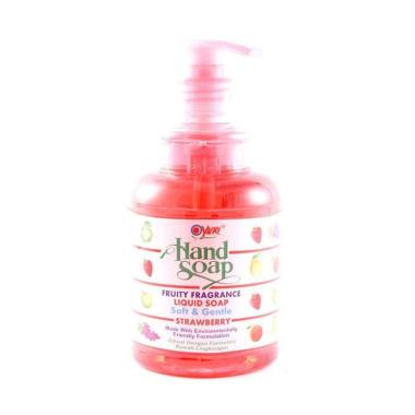Yuri Hand Soap Strawberry Botol 410ml MULTICOLOR