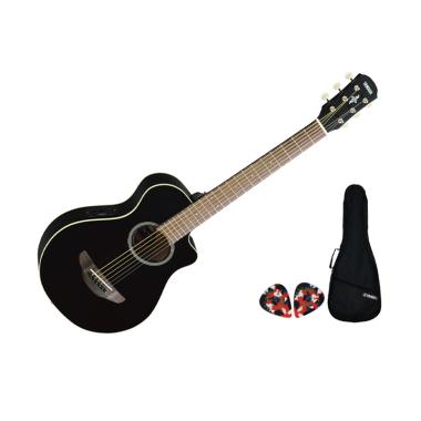 Yamaha Music Indonesia Apxt2 Gitar Akustik Elektrik Black