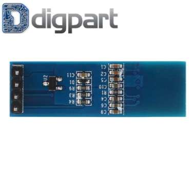 Modul Display OLED LCD 0.91 Inch 128x32 Serial IIC I2C Biru DIY