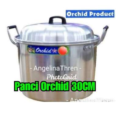 Panci Alumunium Orchid 30CM Tebal - Panci Air Alumunium 30cm