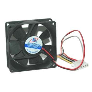 Fan Cassing 12 cm Hitam / Kipas Kesing CPU / Fan Case 12cm