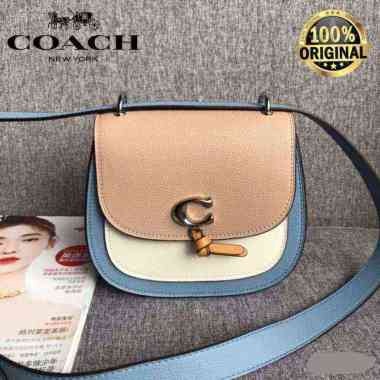 remi saddle bolsa in colorblock