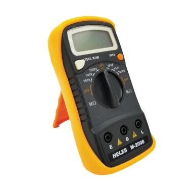 Heles M-2008 Multi Tester Digital Insulating Resistance Alat Merger