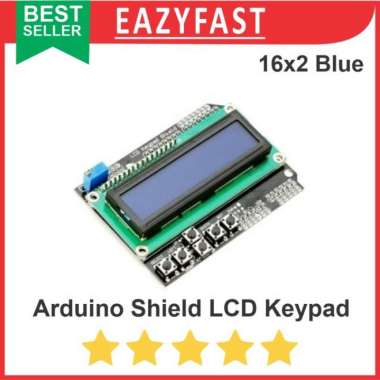 LCD Keypad Shield - Lcd 1602 / 16x2 shield - Arduino Uno