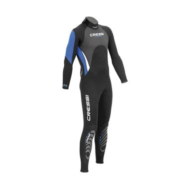 Wetsuit Cressi MOREA BLUE UNISEX / Peralatan Selam / Alat Selam Diving / Wetsuit Diving / Baju Selam