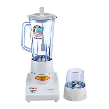 MIYAKO BLENDER BL-101 PL / BL-101PL / PL 101 BL (PLASTIK / 1 LITER) GARANSI RESMI PUTIH