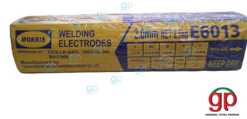 Kawat Las Listrik Morris 2MM Box = 2.5KG