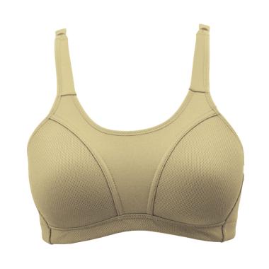 Luludi Active LB 61001 - Sport Bra - Non Wire 85C BROWN